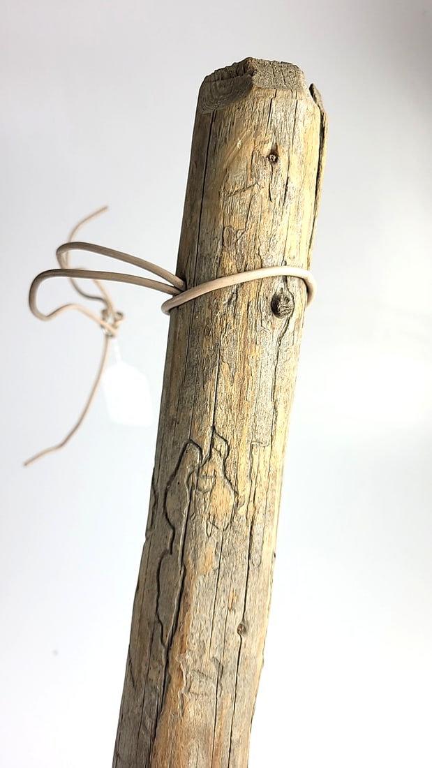 Driftwood Piece 30" Long .... Looks Like A Handmade Torch ... It's Not - 8