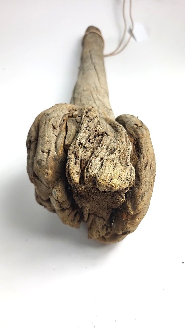 Driftwood Piece 30" Long .... Looks Like A Handmade Torch ... It's Not - 9