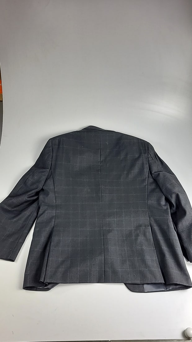 Jones New York 3 Piece Mens Suit 100% Wool Plaid Jacket - Vest - Pants - See Pics For Sizing - 7