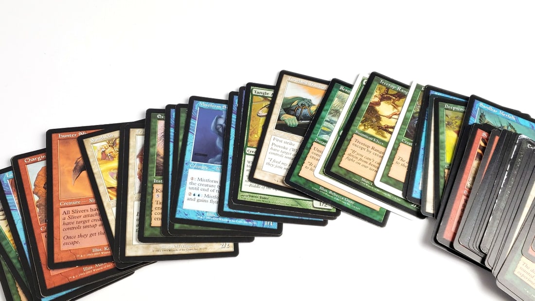 Magic: The Gathering Trading Cards 100 Count Or So Wizards Of The Coast Lot 9 - 11