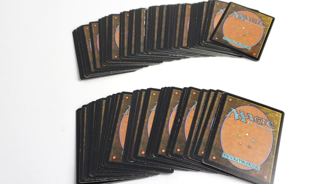 Magic: The Gathering Trading Cards 100 Count Or So Wizards Of The Coast Lot 9 - 13