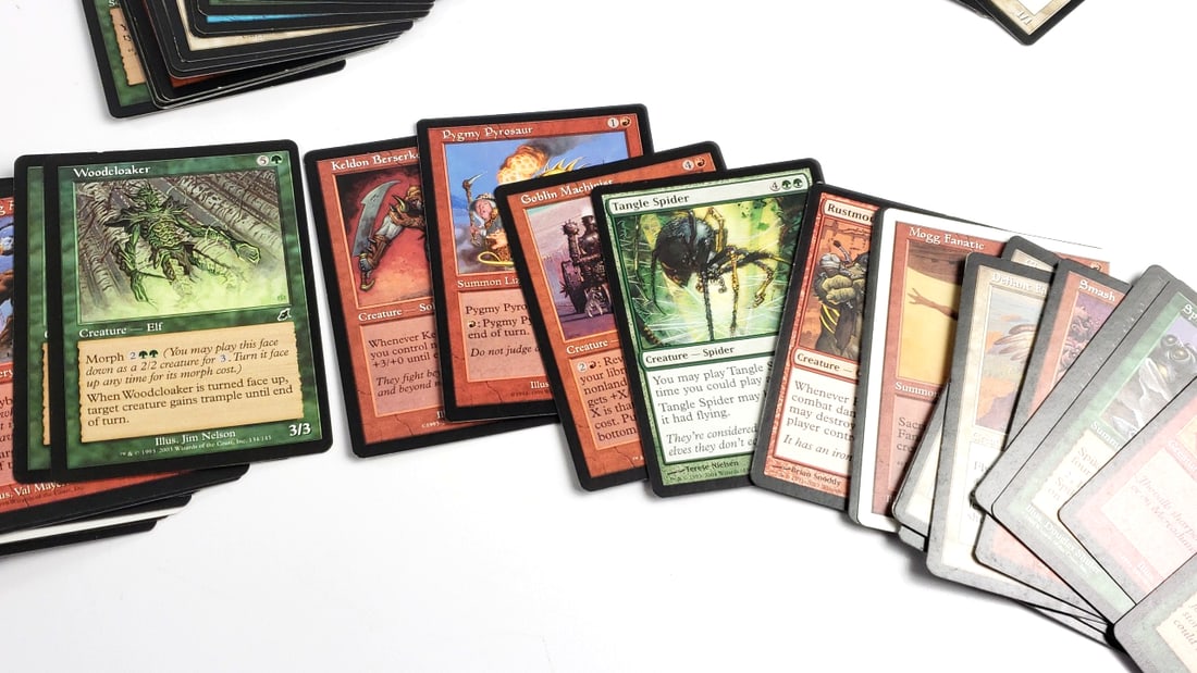 Magic: The Gathering Trading Cards 100 Count Or So Wizards Of The Coast Lot 9 - 3