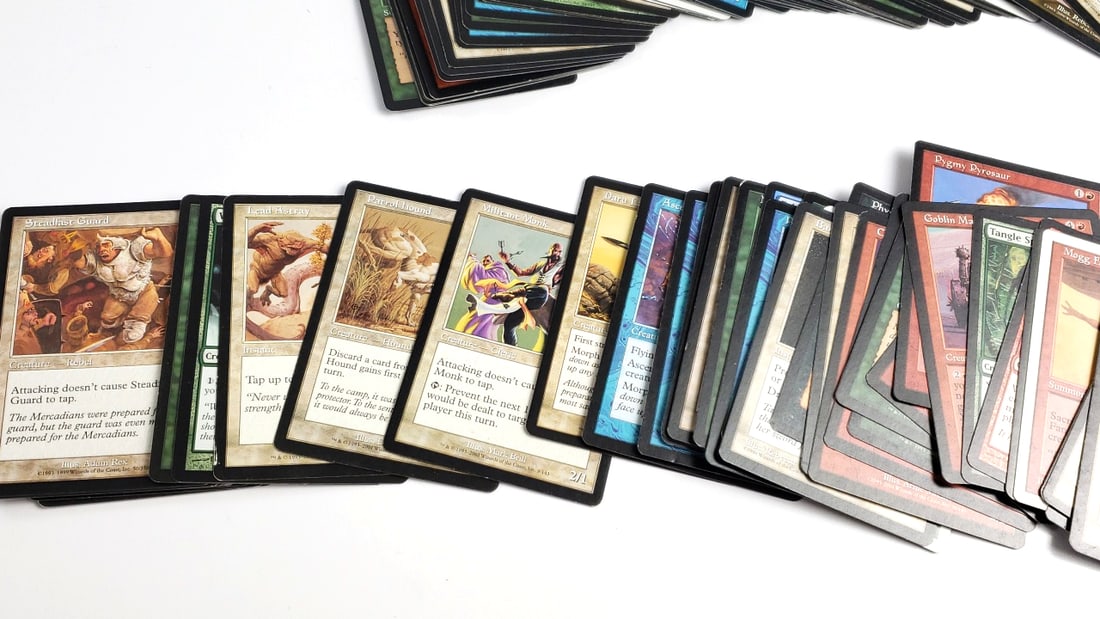 Magic: The Gathering Trading Cards 100 Count Or So Wizards Of The Coast Lot 9 - 5