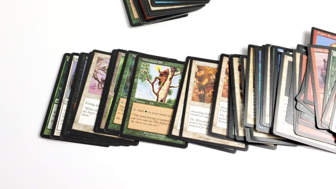 Magic: The Gathering Trading Cards 100 Count Or So Wizards Of The Coast Lot 9 - 6