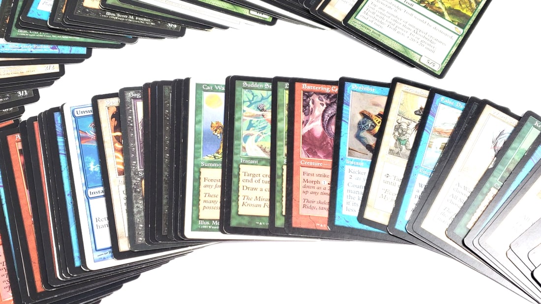 Magic: The Gathering Trading Cards 100 Count Or So Wizards Of The Coast Lot 10 - 3