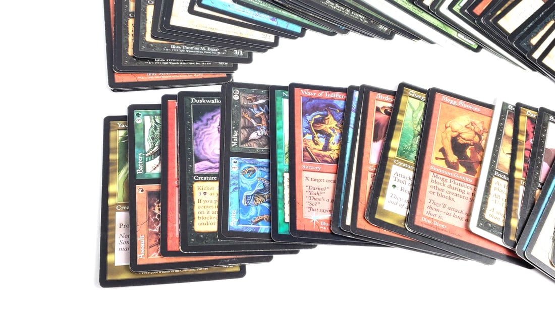Magic: The Gathering Trading Cards 100 Count Or So Wizards Of The Coast Lot 10 - 6