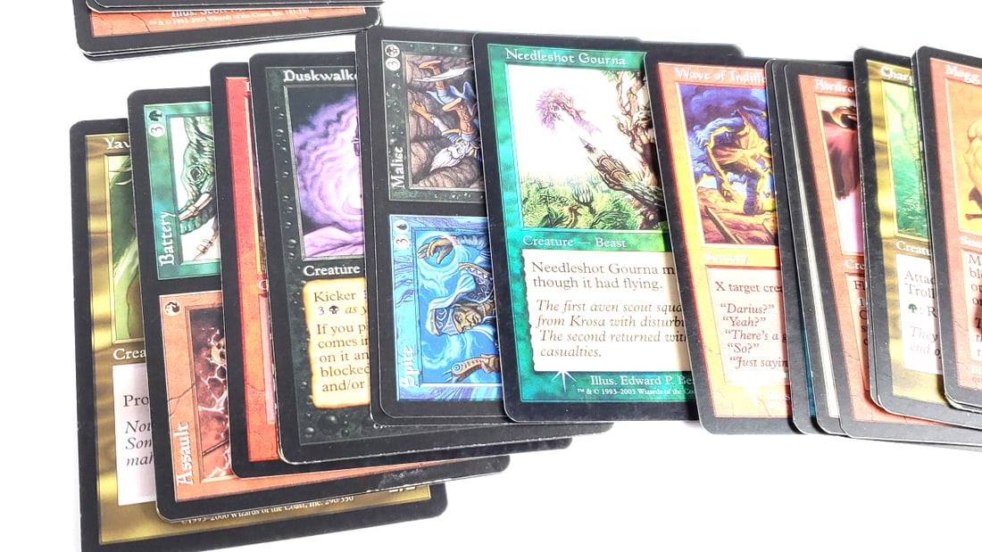 Magic: The Gathering Trading Cards 100 Count Or So Wizards Of The Coast Lot 10 - 7
