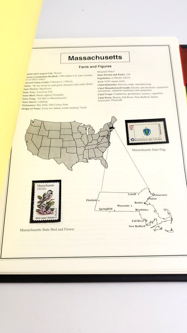 Mystic The Heritage Statehood Stamp Collection Binder - 5