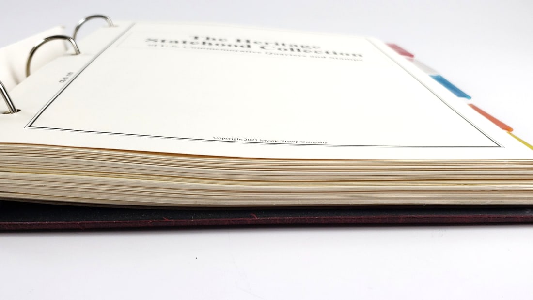 Mystic The Heritage Statehood Stamp Collection Binder - 7