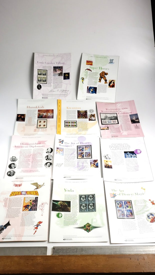 USPS Stamp Posters Collection - Various Themes and Designs: Wonderful collection of hobby items including a large stamp collection, lots of model trains and accessories, 1000’s of TCG including Magic the Gathering and Pokemon, and other collectibles from