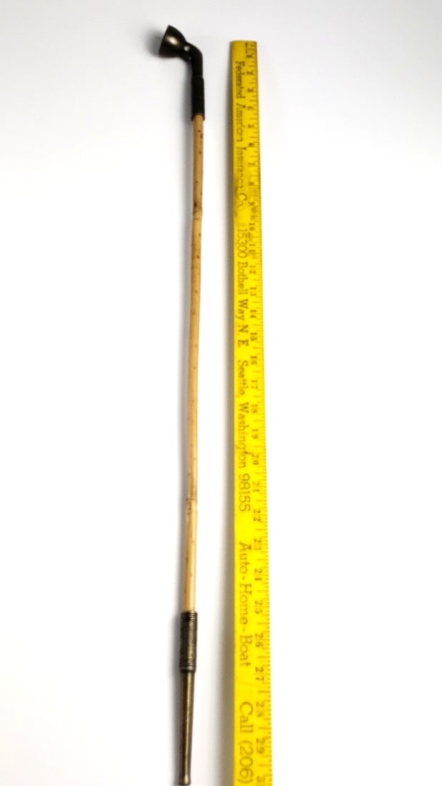 Bamboo and Brass Pipe 30" - 5