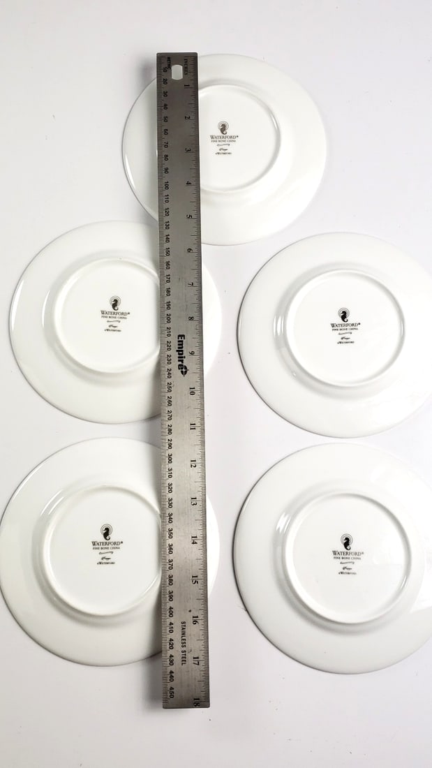 Waterford "Prestige" Bone China Five 5" Plates - 2