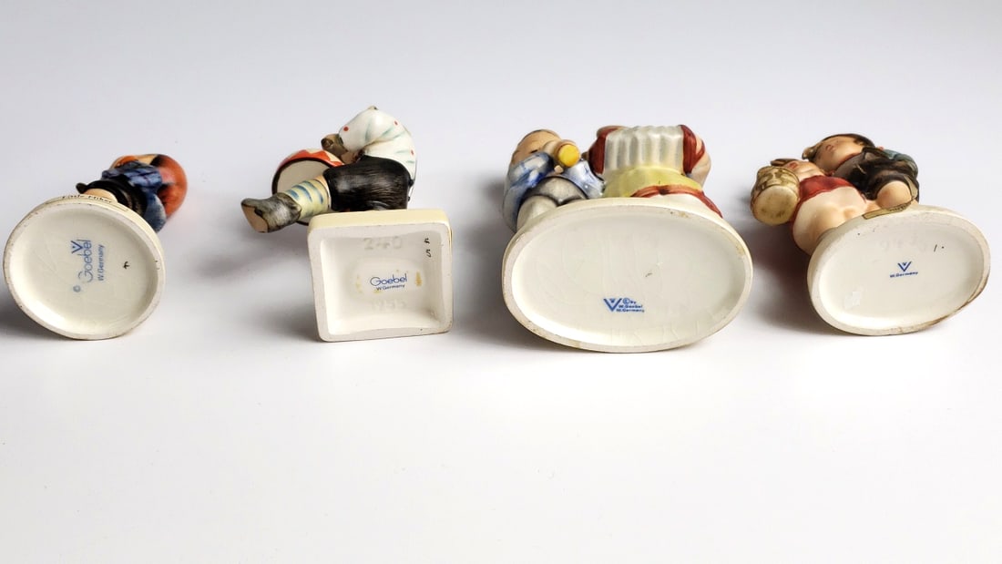 Hummel Figurines Collection of 4 Children with Musical Themes - 4