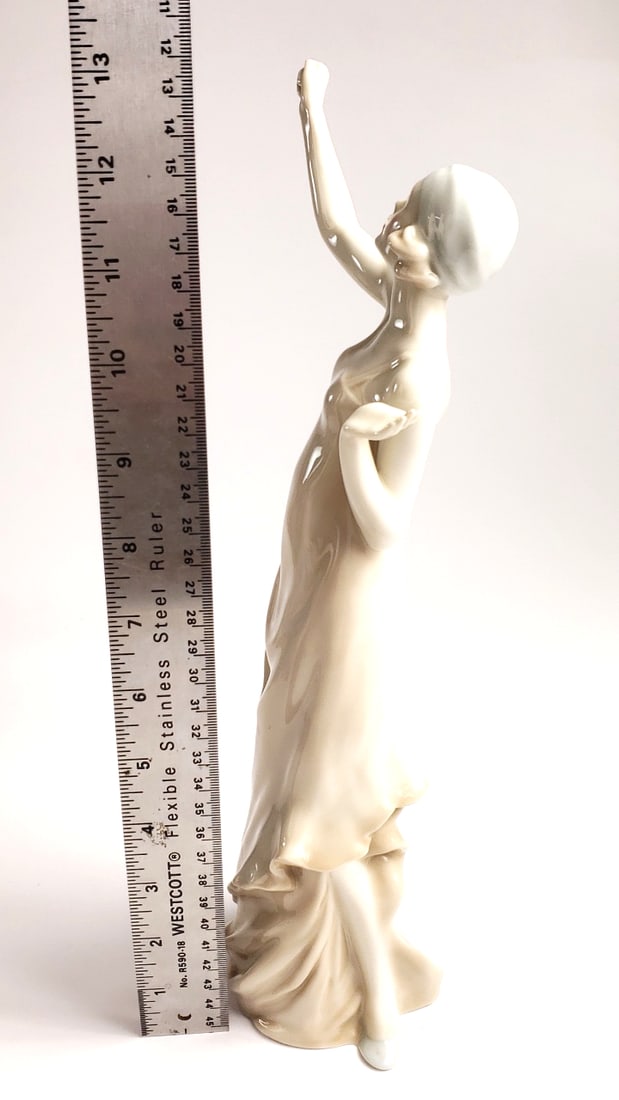 Royal Doulton Reflections "Paradise" Ceramic Figurine HN3074 by Adrian Hughes 1985 - Hat Chipped ... - 5