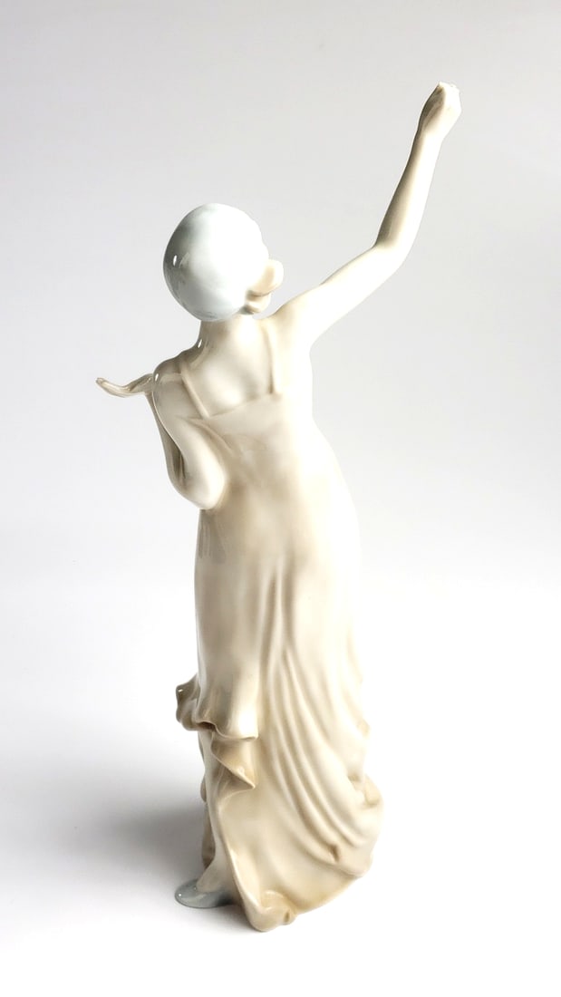 Royal Doulton Reflections "Paradise" Ceramic Figurine HN3074 by Adrian Hughes 1985 - Hat Chipped ... - 6