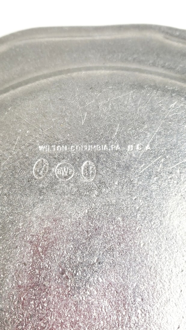Wilton - New York University 1831-1981 Sesquicentennial Commemorative Metal Plate - 4