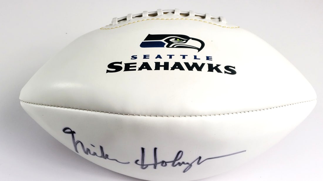 Mike Holmgren Signature - Seattle Seahawks Autographed Football (1 of 6)
