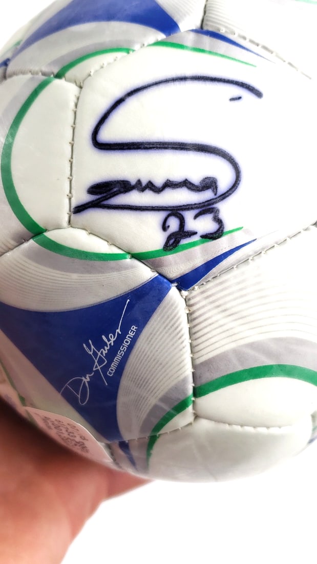 Signed Seattle Sounders Mini Ball - 4