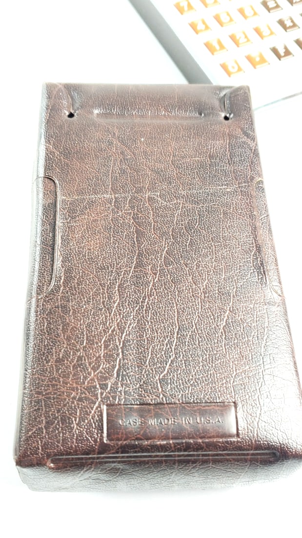 Rockwell Model 61R Calculator with Leather Case and Manuals - 7