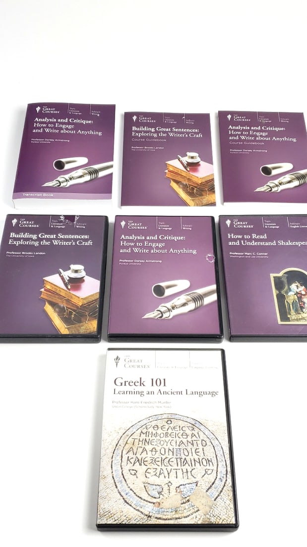 The Great Courses DVD Set: Language and Writing Bundle (5 Courses) (1 of 2)