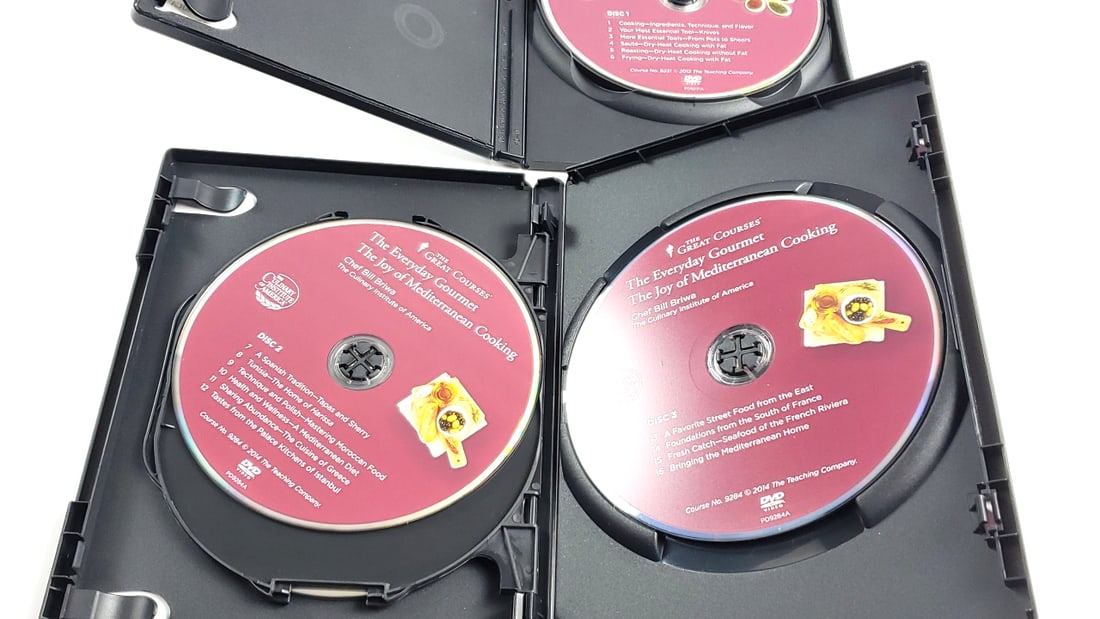 The Great Courses The Everyday Gourmet Books & DVDs Set by Bill Briwa (2 Versions) - 3