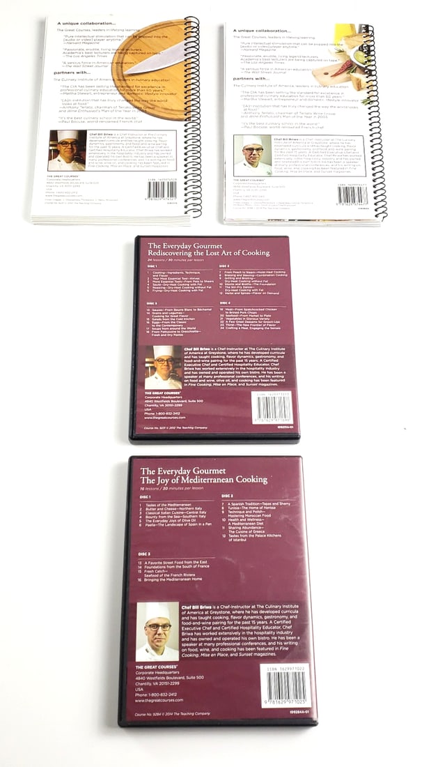 The Great Courses The Everyday Gourmet Books & DVDs Set by Bill Briwa (2 Versions) - 5