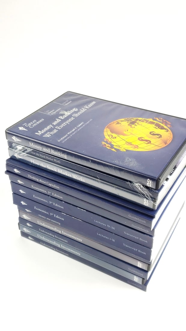 The Great Courses DVD & Book Collection: Money, Banking, Economics, Investments (1 of 4)