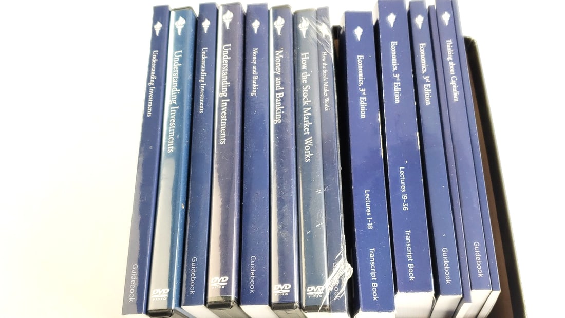 The Great Courses DVD & Book Collection: Money, Banking, Economics, Investments - 2