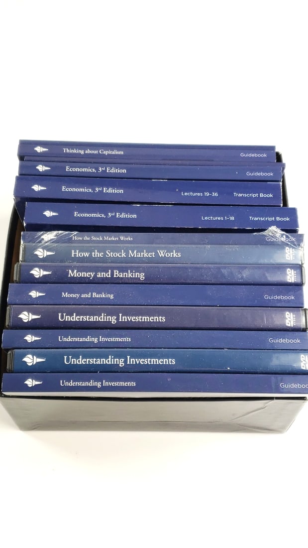 The Great Courses DVD & Book Collection: Money, Banking, Economics, Investments - 4