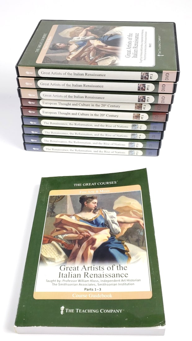 The Great Courses DVD Set - Italian Renaissance, European Thought, Renaissance & Reformation (1 of 3)