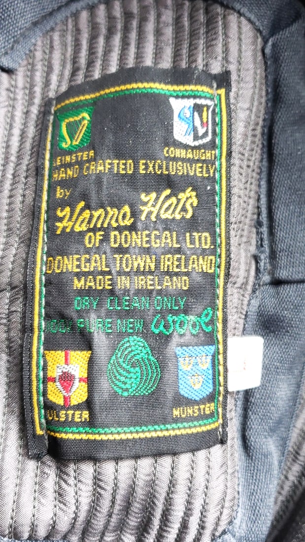 Patchwork Tweed Bucket Hanna Hats Donegal Wool Hat - Made in Ireland, Handcrafted - Large - 2