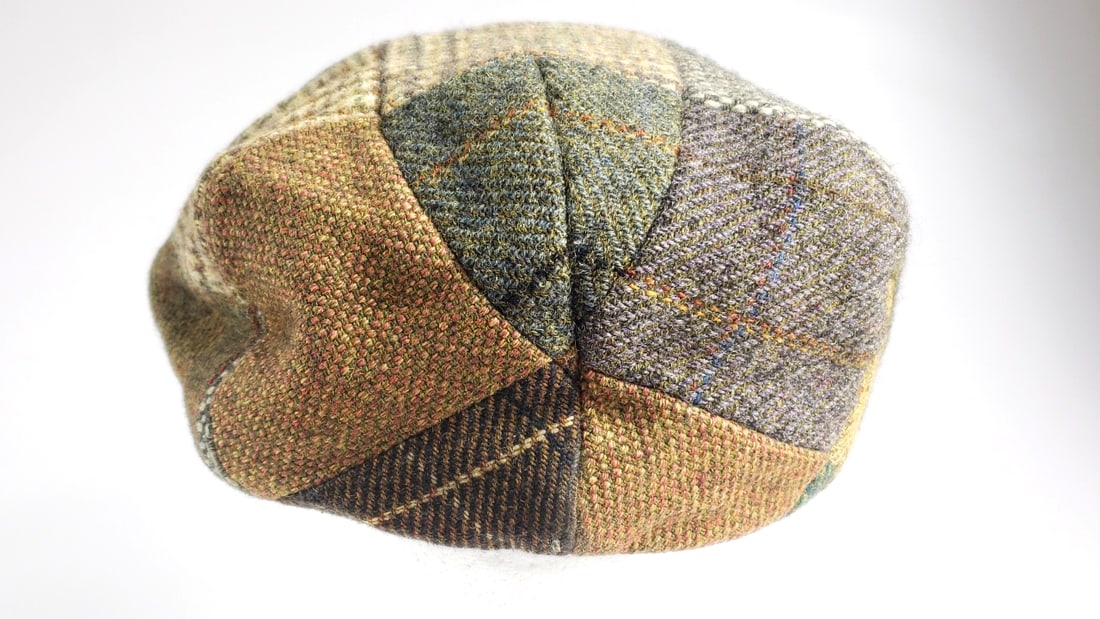 John Hanly & Co. Ireland Pure New Wool Hat Tweed Flat Cap Large - 4