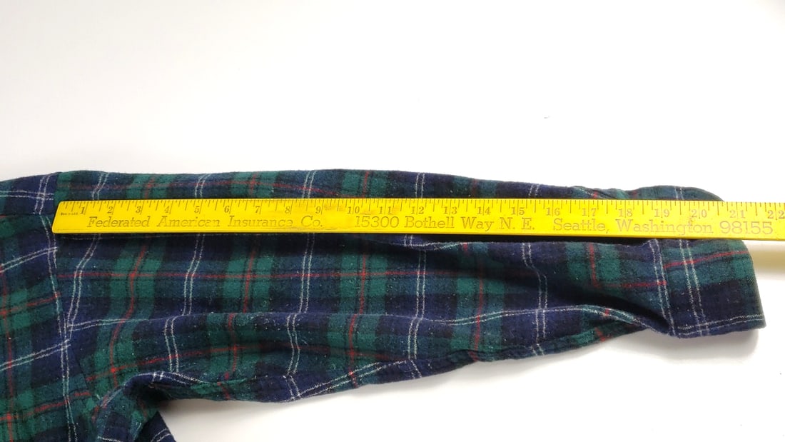 Vintage Pendleton XL Plaid Wool Jacket Made in USA - 9