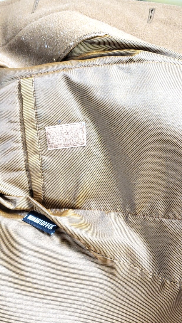 L.L. Bean Tan Wool Long Coat with Button Closure - 8