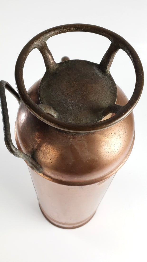 Antique "Success" Copper Fire Extinguisher, Hunter's Laboratories - 8