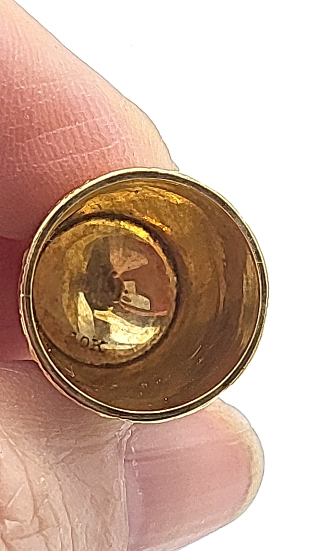 Antique 10k Gold Mkd Ketcham & Mcdougal Thimble 3.41g - 6