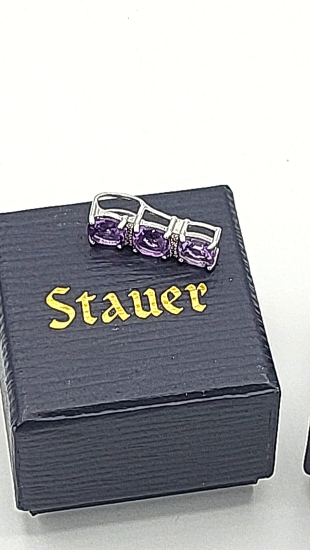 Stauer Sterling Silver Amthyst And Blue Topaz - 3