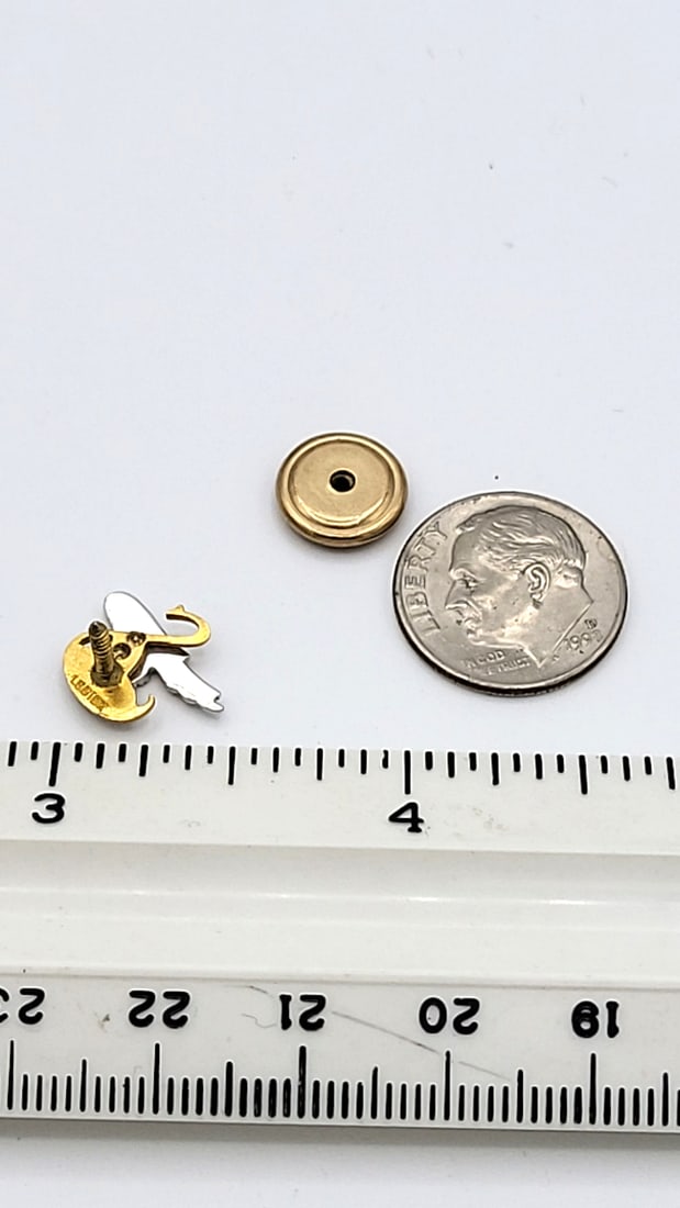 10k Gold Helicopter Rescue Pin - 2