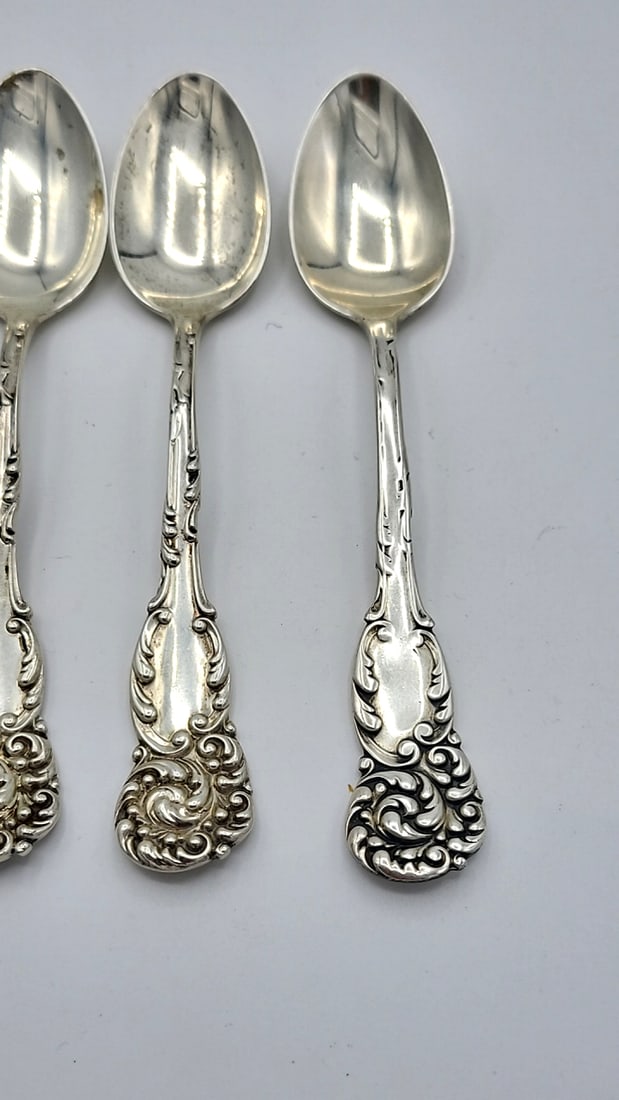 Sterling Silver Reed & Barton La Reine Spoons 120g - 3