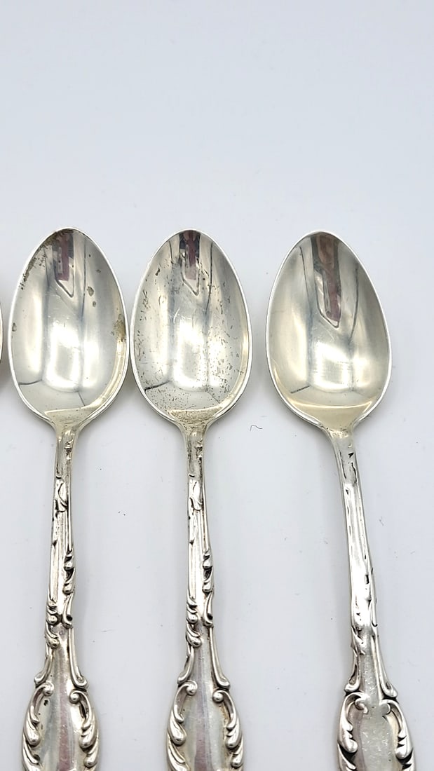 Sterling Silver Reed & Barton La Reine Spoons 120g - 4