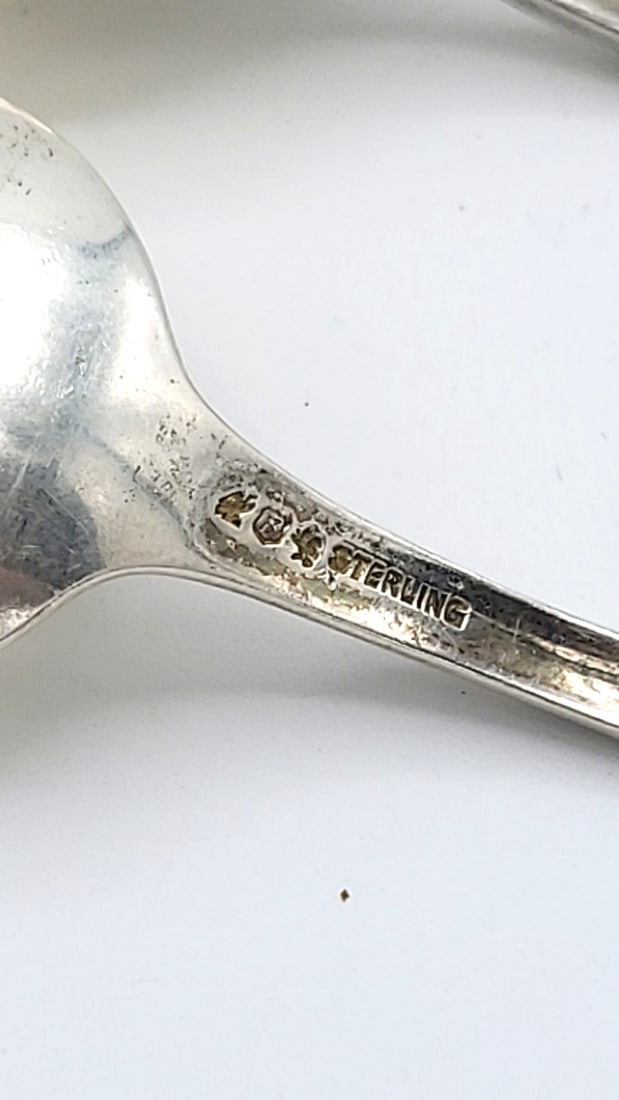 Sterling Silver Reed & Barton La Reine Spoons 120g - 7