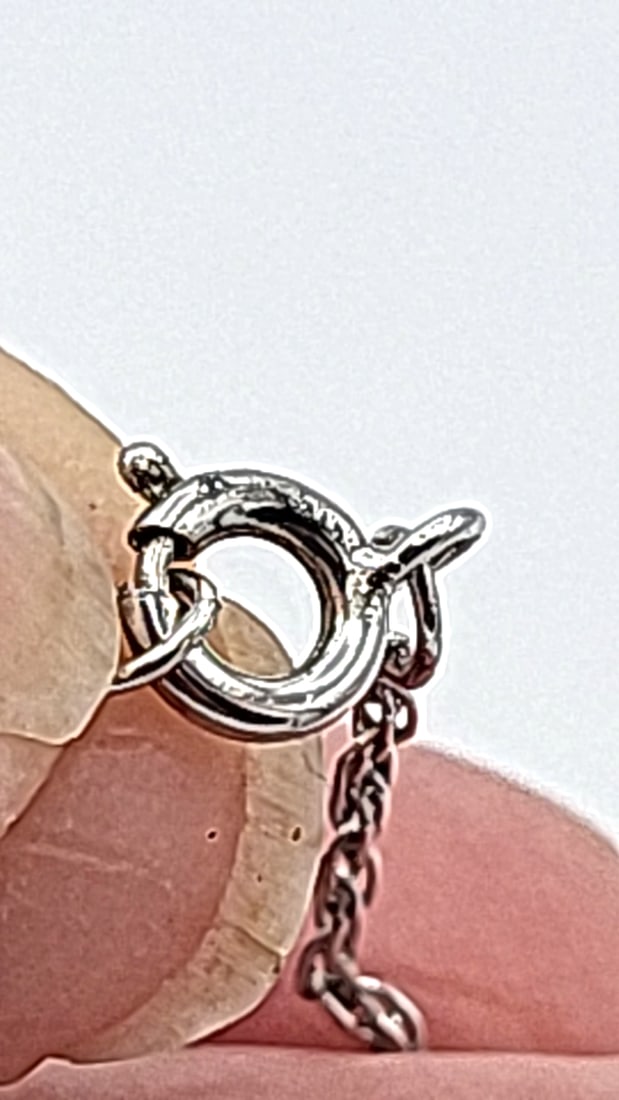 Sterling Silver Sorrento Filiigree Heart Pendant Dark Stone 4.58g - 4