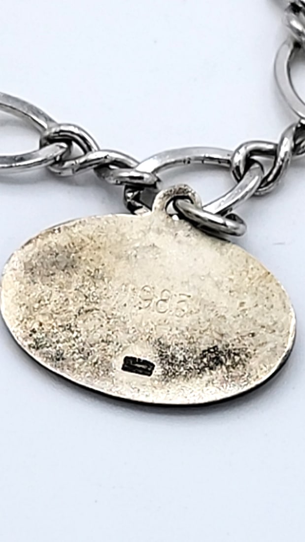 Sterling Silver Charm Bracelet Travel-theme Inc Napa Valley And Norwegian Cruise 20.85g - 7