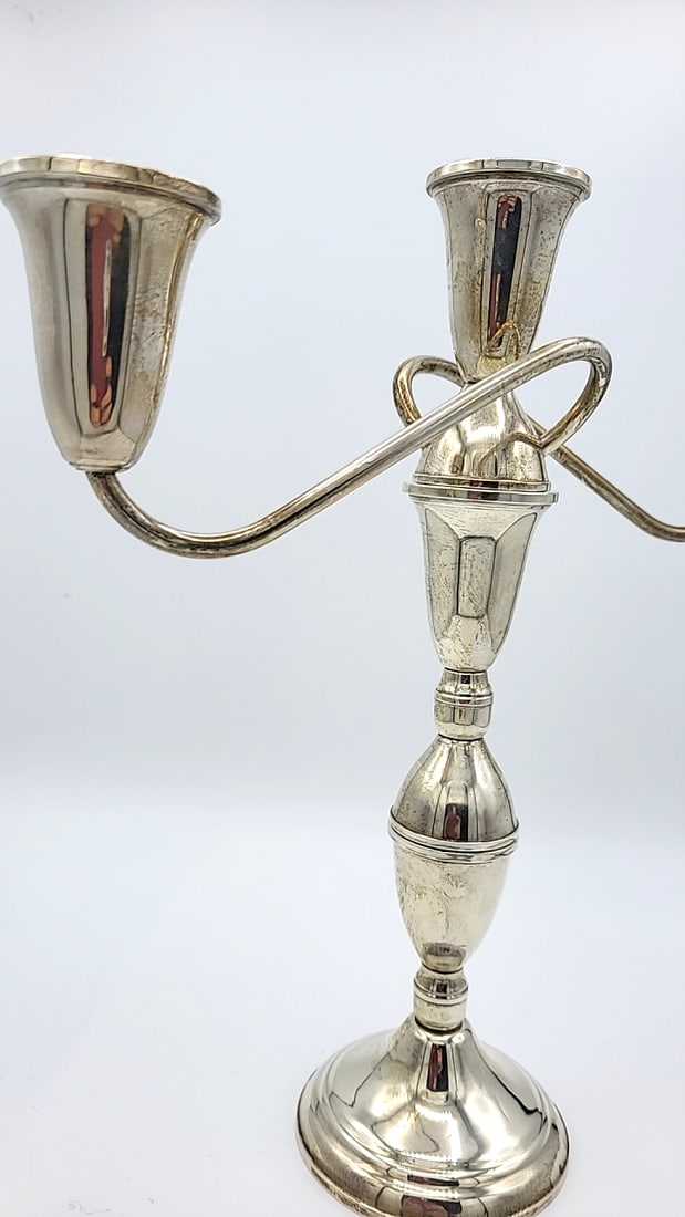 Raimond Sterling Weighted 3-light Convertible Candelabra - 2