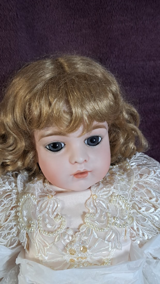 Colleen Phillips Bru Jne Artist Made Porcelain Doll - 2