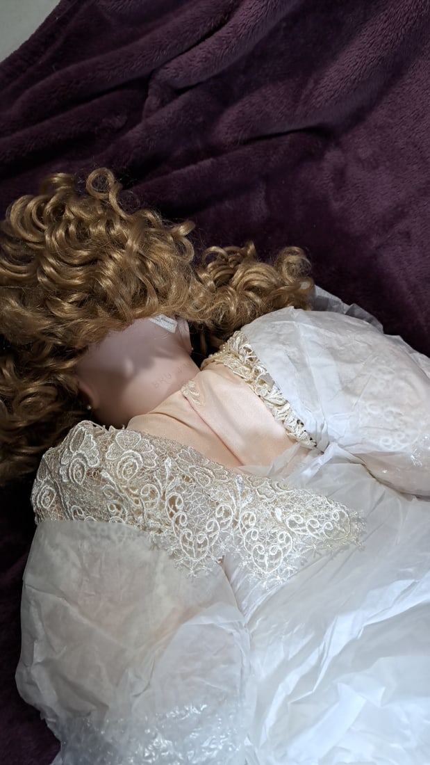 Colleen Phillips Bru Jne Artist Made Porcelain Doll - 5