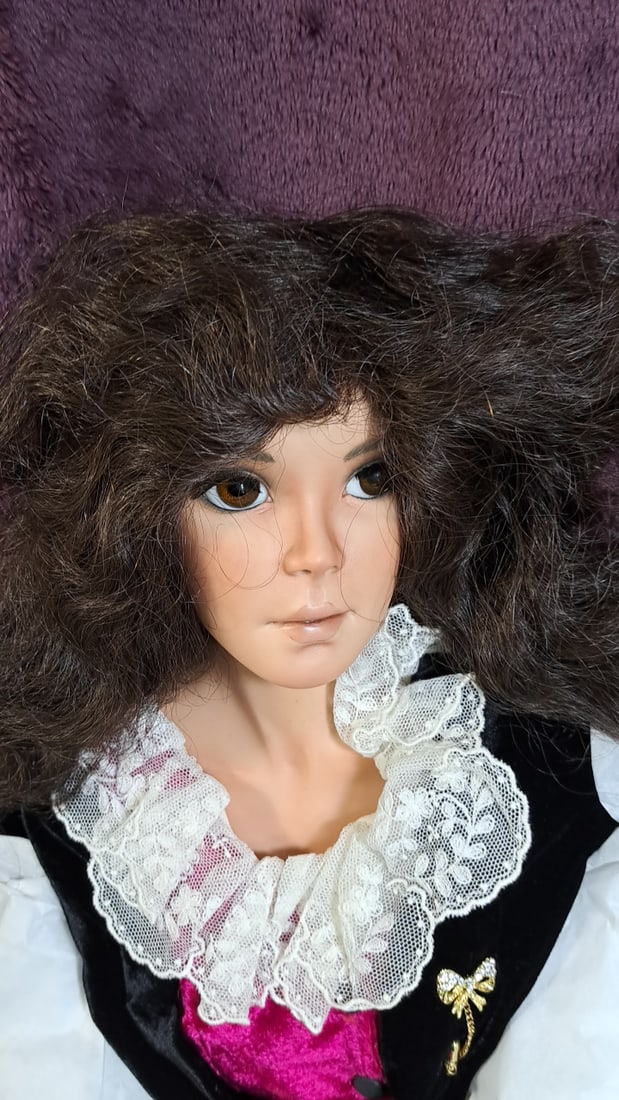 Karen Anderson Blandford Mandaly Artist Made Porcelain Doll - 2