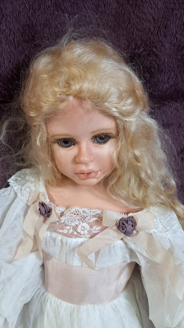 Karen Blandford Anderson Sisters Artists Made Porcelain Doll - 2
