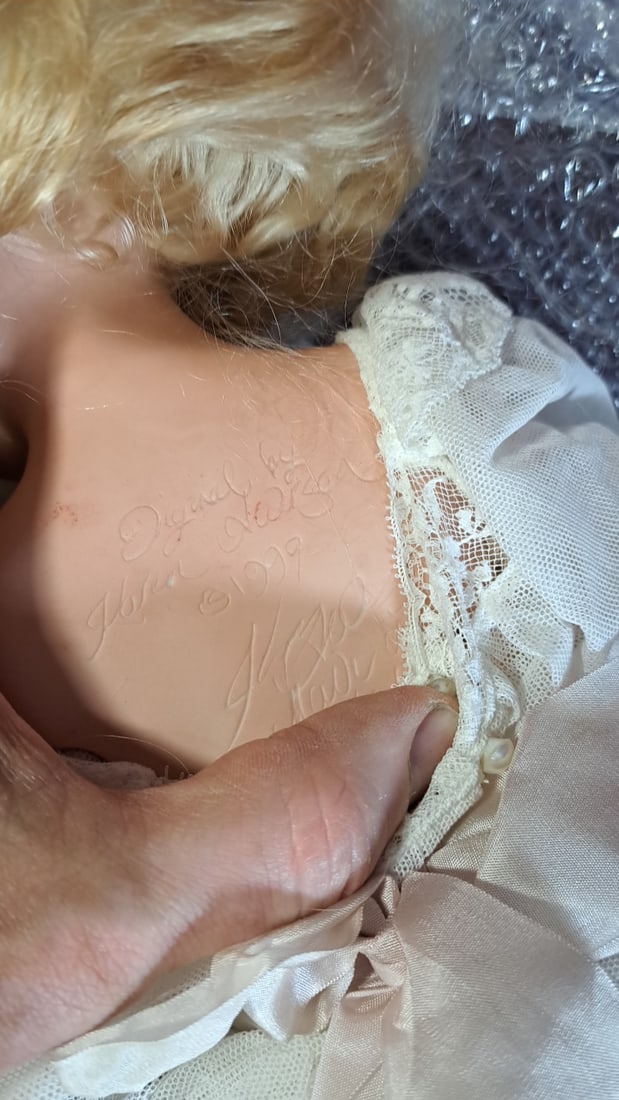 Karen Blandford Anderson Sisters Artists Made Porcelain Doll - 8