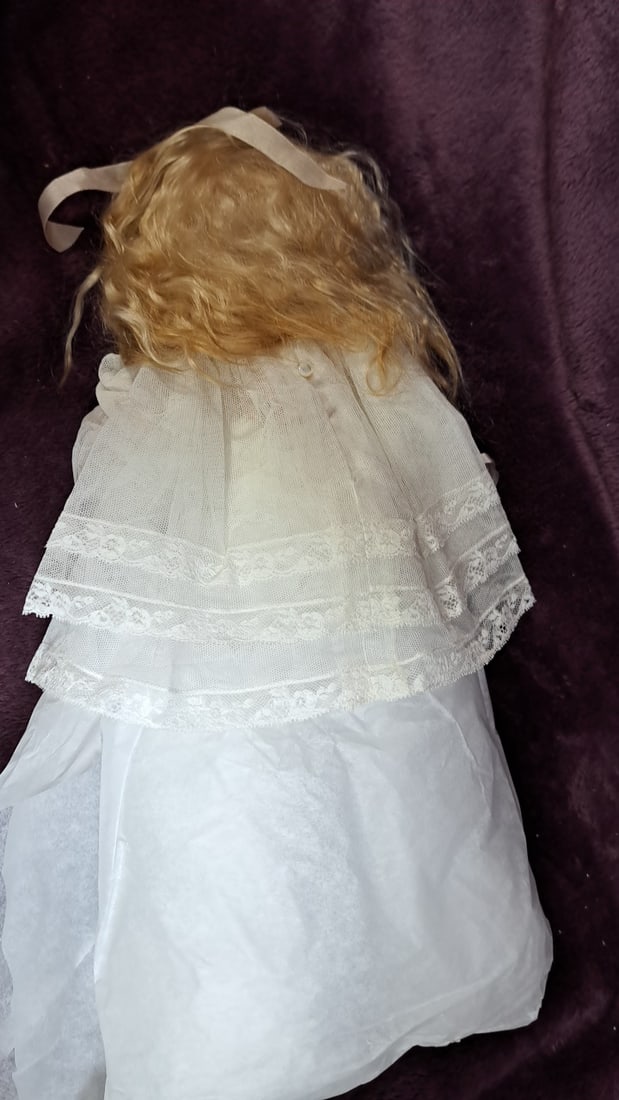 Karen Blandford Anderson Sisters 2 Artists Made Porcelain Doll - 5